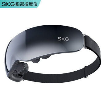 skg 眼部按摩仪 K5银镜蓝眼部按摩器  热敷睡眠眼罩穴位按摩护眼仪 送礼 母亲节礼物