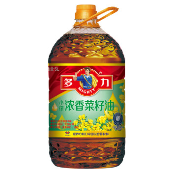 多力 【张若昀同款】食用油 浓香菜籽油5L（新老包装随机发放）