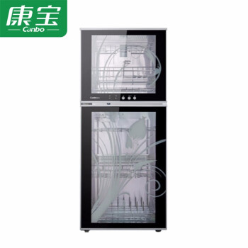 康宝（Canbo）XDZ130-K1U  双门立柜 家用厨房大容量负离子净味高温消毒碗柜 130L