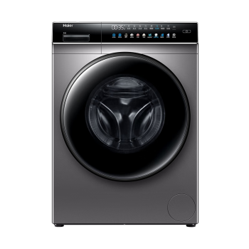 海尔（Haier）滚筒洗衣机全自动 10公斤大容量 全触控晶彩屏 直驱变频防振动 智能投放 以旧换新 EG100BDC189SU1