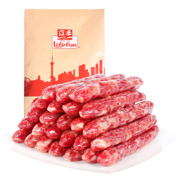 立丰 lifefun 中华老字号 优级腊肠（7分瘦）广式香肠熟食腊味500g