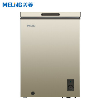美菱(MELING)100升 一级能效冷藏冷冻转换冰柜 迷你家用小冷柜 节能低躁 单温卧式冰箱 顶开门 BC/BD-100DT