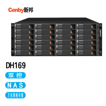 Cenby新邦DH169双控万兆网络存储384TB