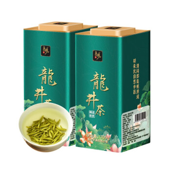 邑境龙井茶 罐装100g(新老款随机）