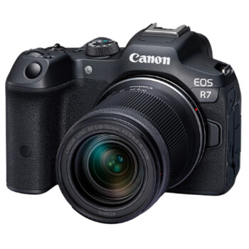 佳能（Canon）EOS R7（18-150）微单数码照相机 高倍率变焦镜头套装（含相机包+滤镜+C型手持稳定器）