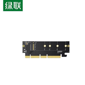 绿联（UGREEN）PCI-E转M.2 nvme拓展卡 SSD固态硬盘盒转接卡 CM465