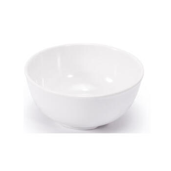 军楚密胺碗定制小碗米饭碗白色汤碗刻字仿瓷碗