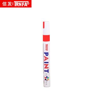 信发（TRNFA）TN-110 油漆笔PAINT粗笔划-红色 12支装/盒