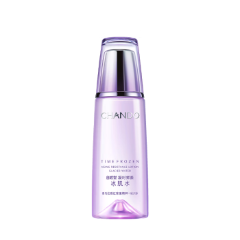 自然堂（CHANDO）凝时鲜颜冰肌水160mL（补水保湿紧致肌肤淡化细纹深层滋养女士）