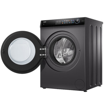 海尔（Haier）直驱变频紫外线10公斤洗衣机全新玉墨银晶彩 G100258BD12S