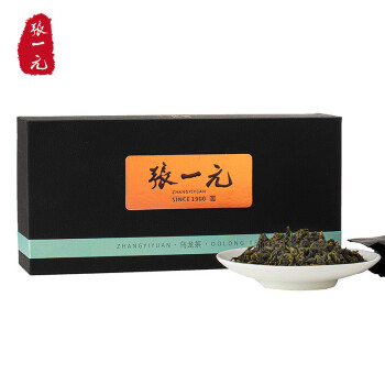 张一元茶叶乌龙茶铁观音茶清香型（尚品系列）盒装128g（16包）