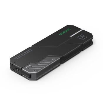 绿联（UGREEN）M.2硬盘盒 Type-C/USB3.1接口固态SSD RGB款 CM525