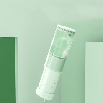 美的（Midea）冲牙器MC-BL0102 5档模式多种喷嘴选择伸缩款便携式洗牙器 绿色
