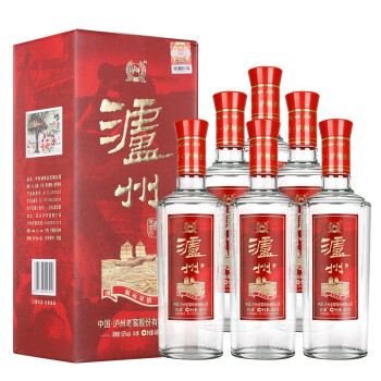 泸州老窖股份 福运双禧（喜） 52度白酒 礼盒装 480ml*6瓶 整箱装