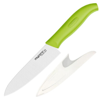 美瓷（MYCERA）陶瓷刀厨房家用6寸厨师刀切水果刀具蔬菜刀宝宝辅食刀绿色E6F