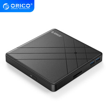 奥睿科（ORICO）蓝光刻录机外置光驱BD光盘4K读取播放器 支持100GB外接台式机USB/Type-C笔记本电脑 BRGU3-01
