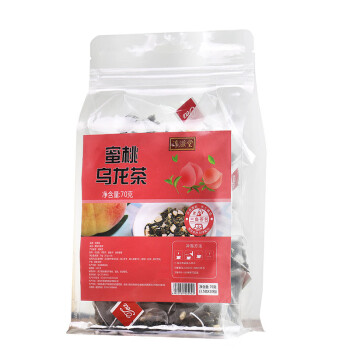 淳滋堂  蜜桃乌龙茶水果茶白桃苹果水蜜桃乌龙茶70g/袋 10袋起售 BS