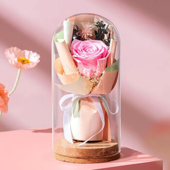 RoseBox玫瑰花束520情人节生日礼物鲜花表白送女生朋友老婆妈妈实用走心