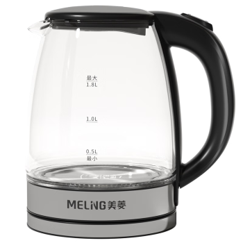 美菱 MELNG MT-LC1811 电热水壶高硼硅玻璃壶身