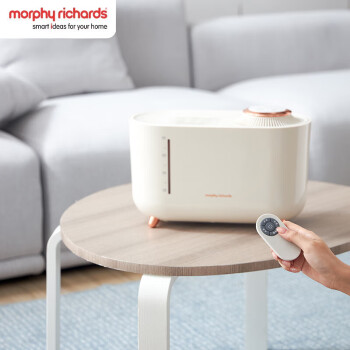 摩飞（Morphyrichards）无雾加湿器卧室家用办公室桌面低噪 4L大容量上加水遥控升级版MR2081