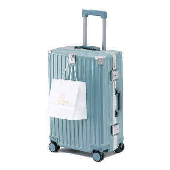 立都（LIDU）宏信铝框行李箱万向轮学生拉杆箱旅行密码箱(备注颜色)20吋