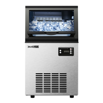 澳柯玛（AUCMA）风冷制冰机商用全自动造冰机大冰格冰块机奶茶酒吧饮品店大型36冰格 AZK-40NE
