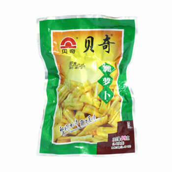 贝奇萝卜干 贝奇萝卜干98g*50袋整箱脆萝卜干配粥咸榨菜下饭菜 原味