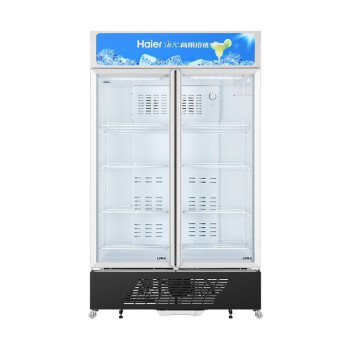 海尔（Haier）立式展示柜冷藏柜陈列柜超市饮料冰柜啤酒冷柜商用保鲜柜透明玻璃门冰箱 SC-650HS