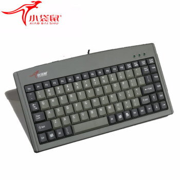 小袋鼠DS-3000工业小键盘笔记本台式机通用办公键盘88键工业数控机工控机床房键盘USB接口