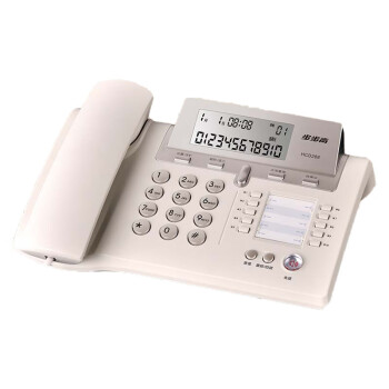 步步高（BBK）电话机座机 固定电话 办公家用 大气抬头屏 10组一键拨号 HCD288典雅灰
