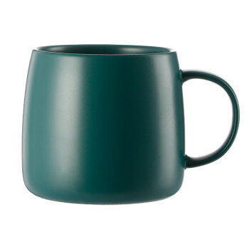 合羽翕简约马克杯HYX-DSMKB001（绿色） ins咖啡杯早餐杯