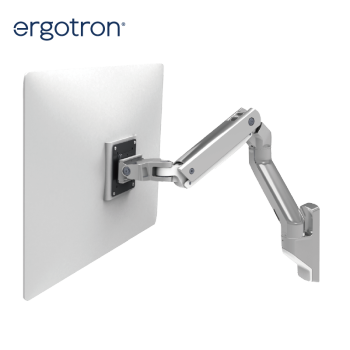 爱格升（ERGOTRON） 壁挂显示器支架 HX 45-478-026电脑支臂imac支架大承重 抛光铝