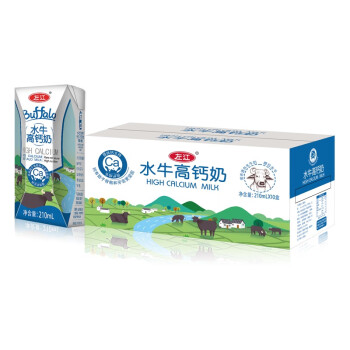左江水牛奶高钙奶210ml*10盒/箱 ZJ-GS210