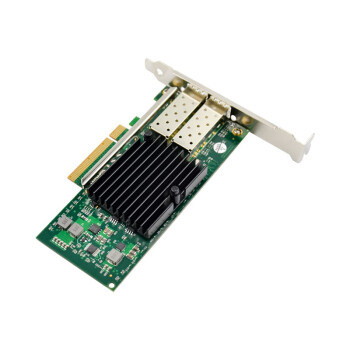 来采 PCI-E x8 X520 双口万兆光纤网卡 10GbE双光口SFP+服务器NIC