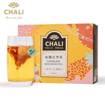 茶里（chali）红豆薏米盒装60g（12包独立包）