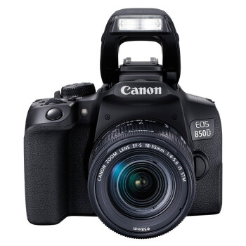 佳能（Canon）EOS 850D 单反相机 18-55标准变焦镜头套装（约2410万像素/轻松体验单反）套餐二