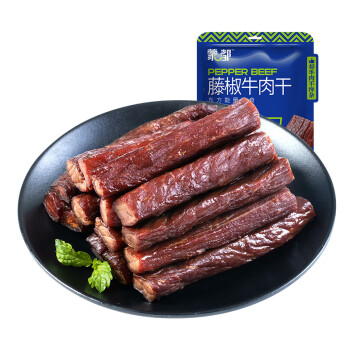 蒙都内蒙古牛肉干手撕肉干小零食休闲  偏硬七成干孜然风干250g