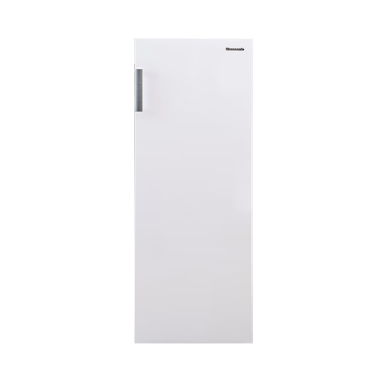 松下（Panasonic）立式冷冻冰柜167升家用小型单门单冷冻冰箱风冷无霜一级能效NR-EFZ15SA-W磨砂白 以旧换新