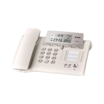 步步高（BBK）电话机座机 固定电话 办公家用 大气抬头屏 10组一键拨号 HCD288典雅灰