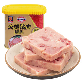 MALING 上海梅林 金罐火腿午餐肉罐头 340g 优质金华猪肉螺蛳粉火锅搭档
