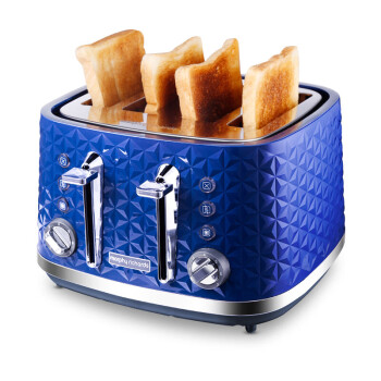 摩飞电器（Morphyrichards） 多士炉家用速热全自动多功能烤面包片机早餐吐司机MR8105 烤面包机