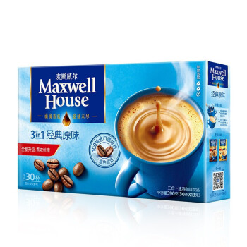 麦斯威尔原味速溶咖啡 (13克*30)
