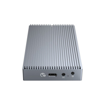 奥睿科(ORICO)M2NV01 M.2 NVMe/NGFF双盘位固态硬盘盒 Type-C/USB3.1接口 M.2双协议SSD固态硬盘盒子 灰色