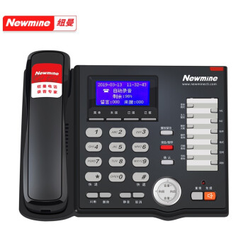 纽曼 HL2008TSD-908（R）录音电话机 商务办公固定座机 双备份双加密录音文件 HL2008TSD(LCD)系列