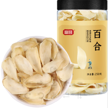 富昌食品 煲汤食材富昌百合250g（罐装）