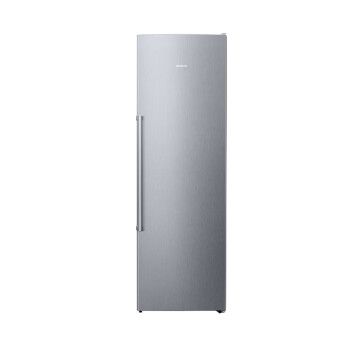 西门子(SIEMENS) 单冷冻 冷钢银欧式组合 对开门冰箱  7层储物抽屉 无霜冷冻 GS36NAI32C