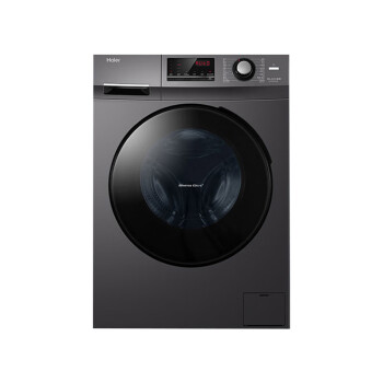 海尔洗衣机全自动洗烘一体机 10KG大容量节能全自动滚筒洗衣机+空气洗+智能烘干+蒸汽除螨+双喷淋EG100HB108S