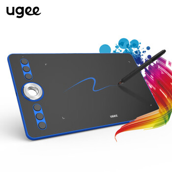 友基（UGEE）数位板 手绘板 手写板 写字板 绘画板 绘图板 电子绘板 电脑画板  钴蓝标配RB170 