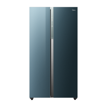 美的（Midea）净味收纳师系列600升变频一级能效对开双开门冰箱家用除菌智能家电玻璃面板BCD-600WKGPZMA(E)