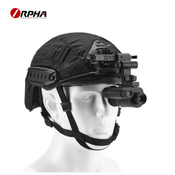 奥尔法（ORPHA） 单目单筒数码红外头盔头戴夜视仪D1袖珍小巧便携日夜两用/高清 便携头戴手持两用数码夜视仪